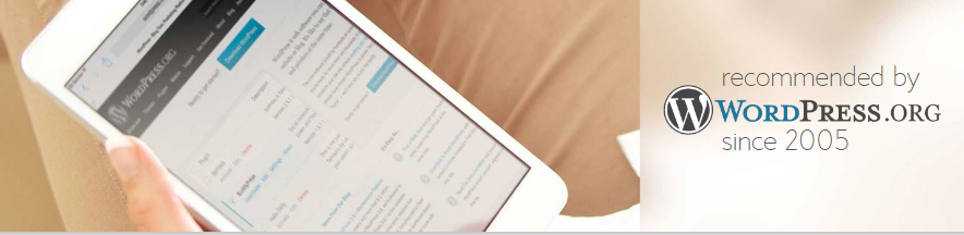 Bluehost has been recommended by WordPress.org since 2005